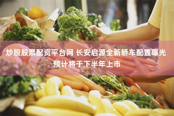 炒股股票配资平台网 长安启源全新轿车配置曝光 预计将于下半年上市