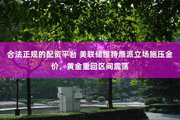 合法正规的配资平台 美联储维持鹰派立场施压金价，黄金重回区间震荡