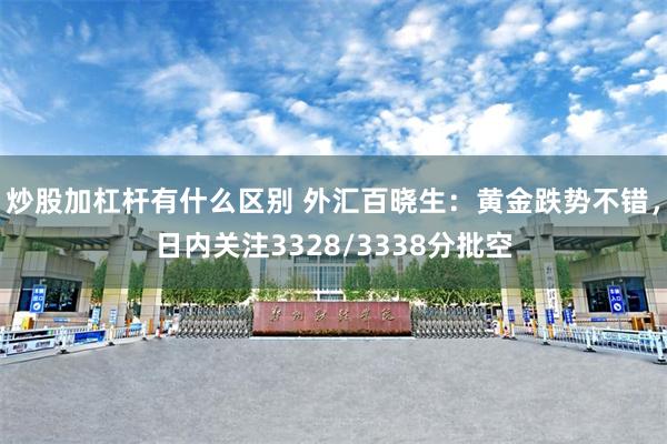 炒股加杠杆有什么区别 外汇百晓生：黄金跌势不错，日内关注3328/3338分批空