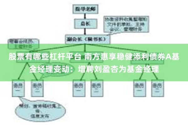 股票有哪些杠杆平台 南方惠享稳健添利债券A基金经理变动：增聘刘盈杏为基金经理