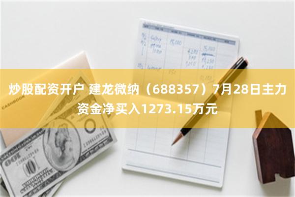 炒股配资开户 建龙微纳（688357）7月28日主力资金净买入1273.15万元