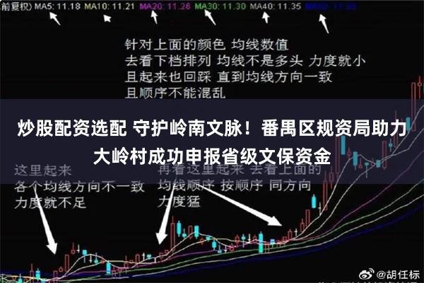 炒股配资选配 守护岭南文脉！番禺区规资局助力大岭村成功申报省级文保资金