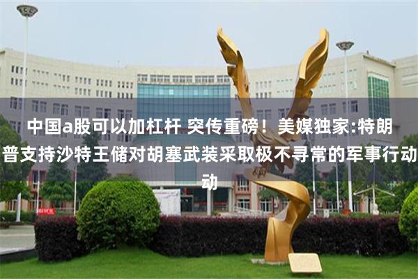 中国a股可以加杠杆 突传重磅！美媒独家:特朗普支持沙特王储对胡塞武装采取极不寻常的军事行动
