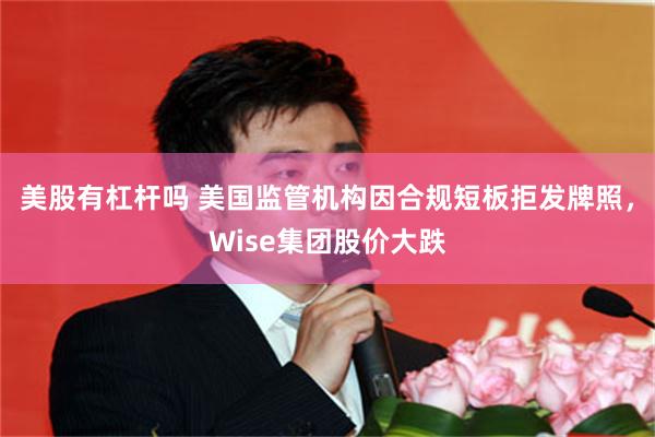 美股有杠杆吗 美国监管机构因合规短板拒发牌照，Wise集团股价大跌