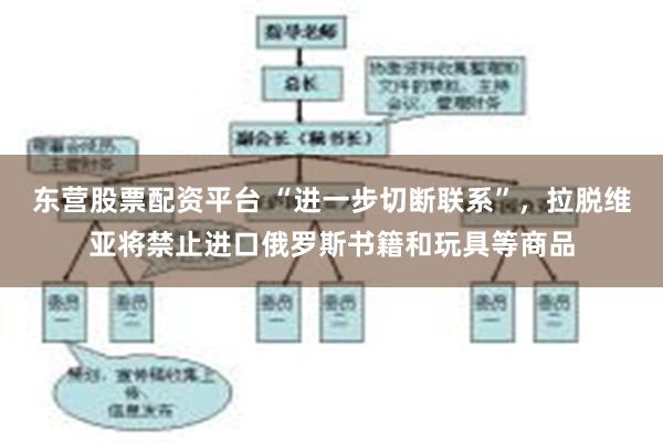 东营股票配资平台 “进一步切断联系”，拉脱维亚将禁止进口俄罗斯书籍和玩具等商品