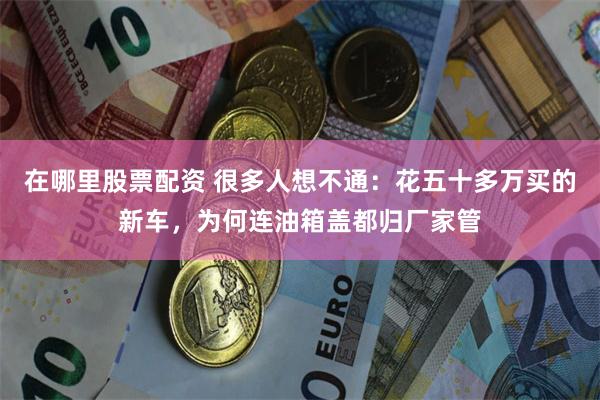 在哪里股票配资 很多人想不通：花五十多万买的新车，为何连油箱盖都归厂家管
