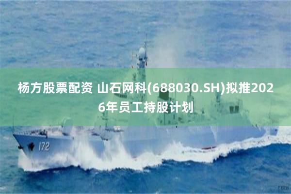 杨方股票配资 山石网科(688030.SH)拟推2026年员工持股计划