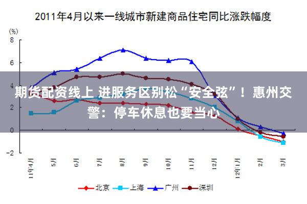 期货配资线上 进服务区别松“安全弦”！惠州交警：停车休息也要当心