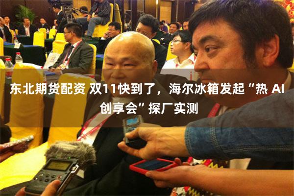 东北期货配资 双11快到了，海尔冰箱发起“热 AI 创享会”探厂实测