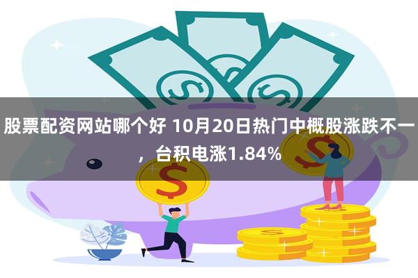 股票配资网站哪个好 10月20日热门中概股涨跌不一，台积电涨1.84%